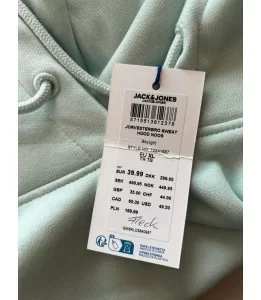 Суичер с цип Jack and Jones XL