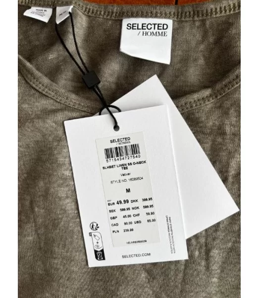 Тениска Selected homme M
