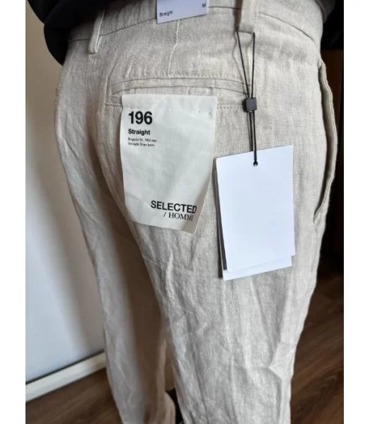 панталон лен selected homme M