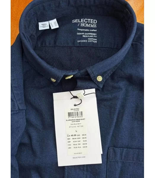 риза selected hhomme XXL